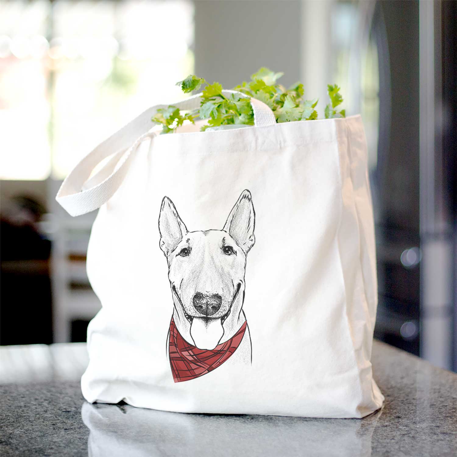 Chloe the Bull Terrier - Tote Bag