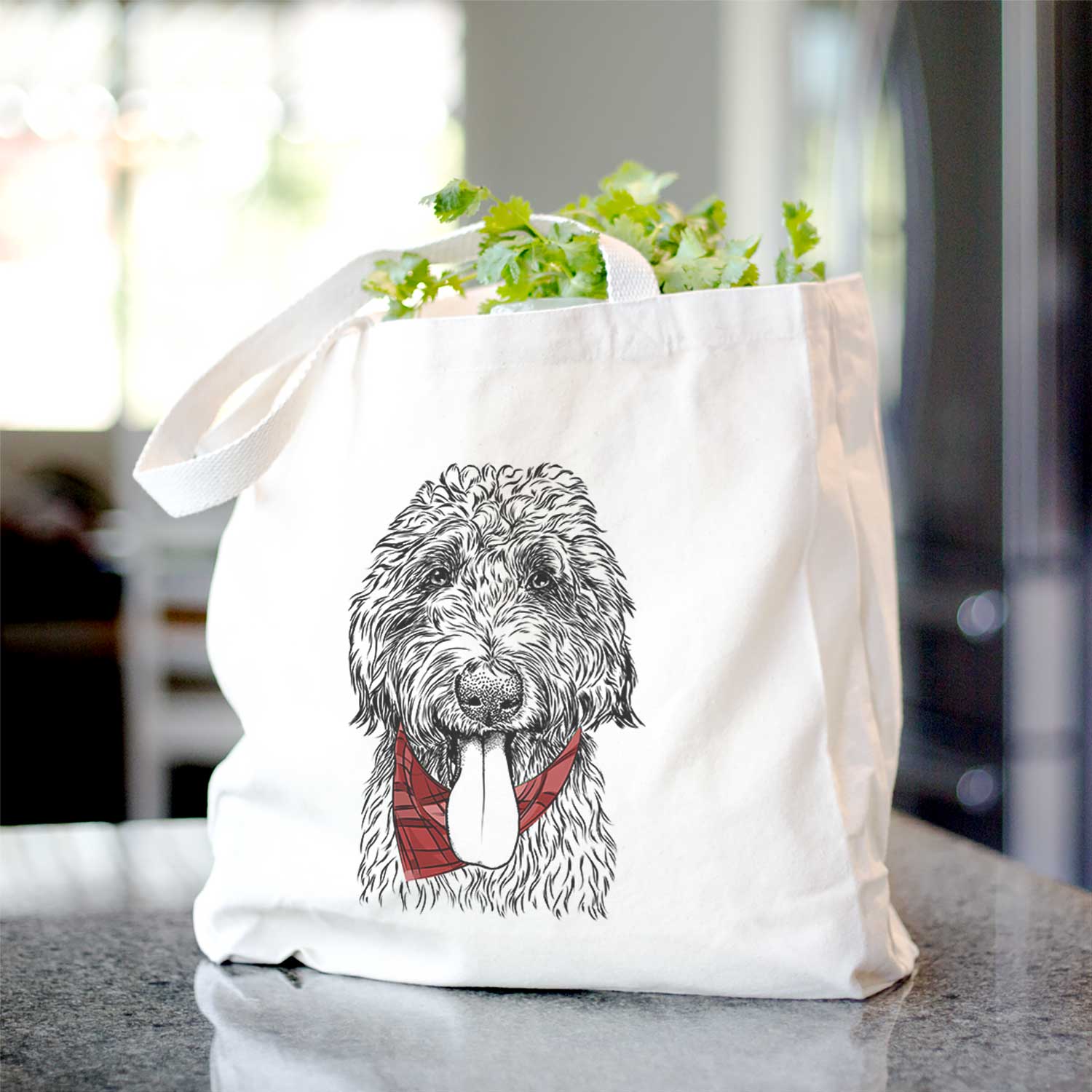 CiCi Paulk the Aussiedoodle - Tote Bag