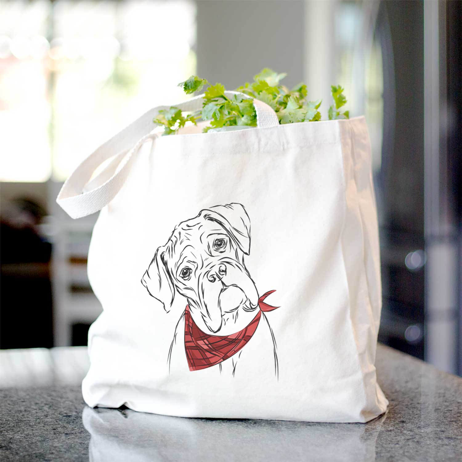 Cooper the Boxer - Tote Bag