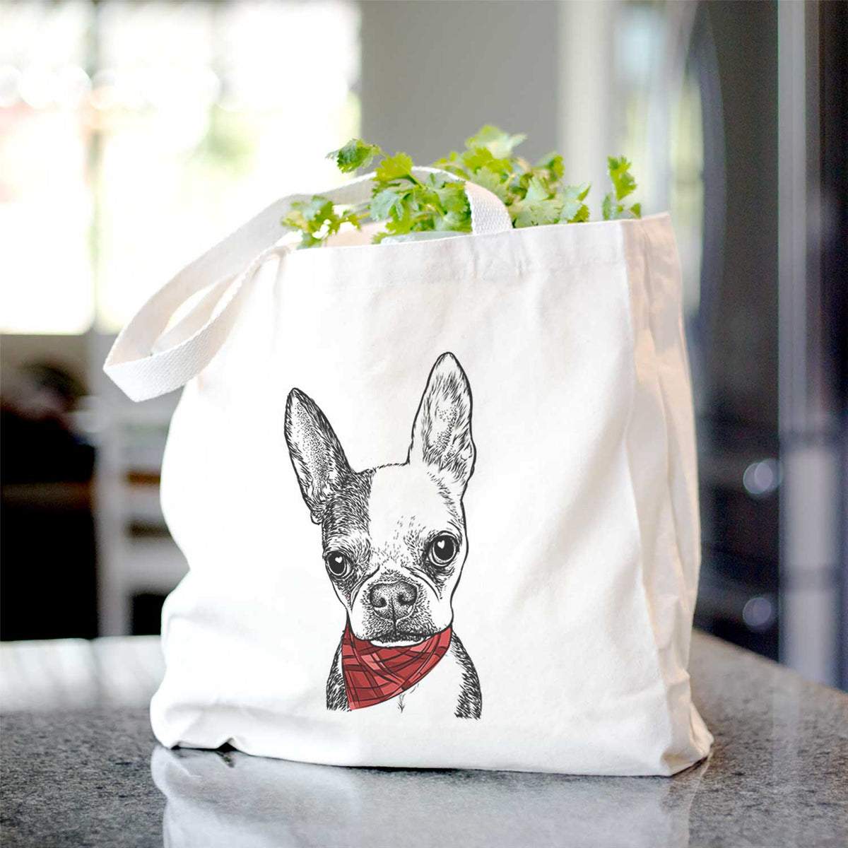 Daisy the Boston Terrier - Tote Bag