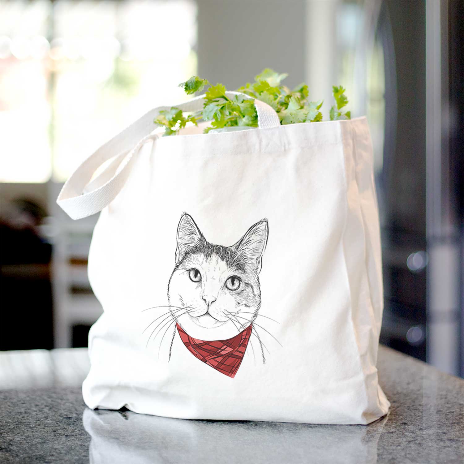 Denver the Calico Cat - Tote Bag