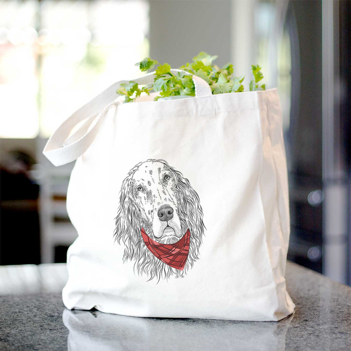 Dexter the English Setter - Tote Bag