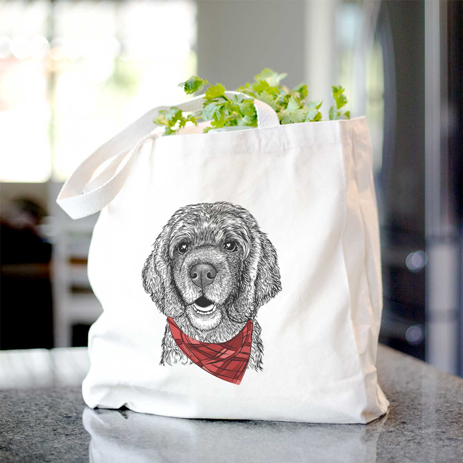 Fannie Mae the Cocker Spaniel - Tote Bag