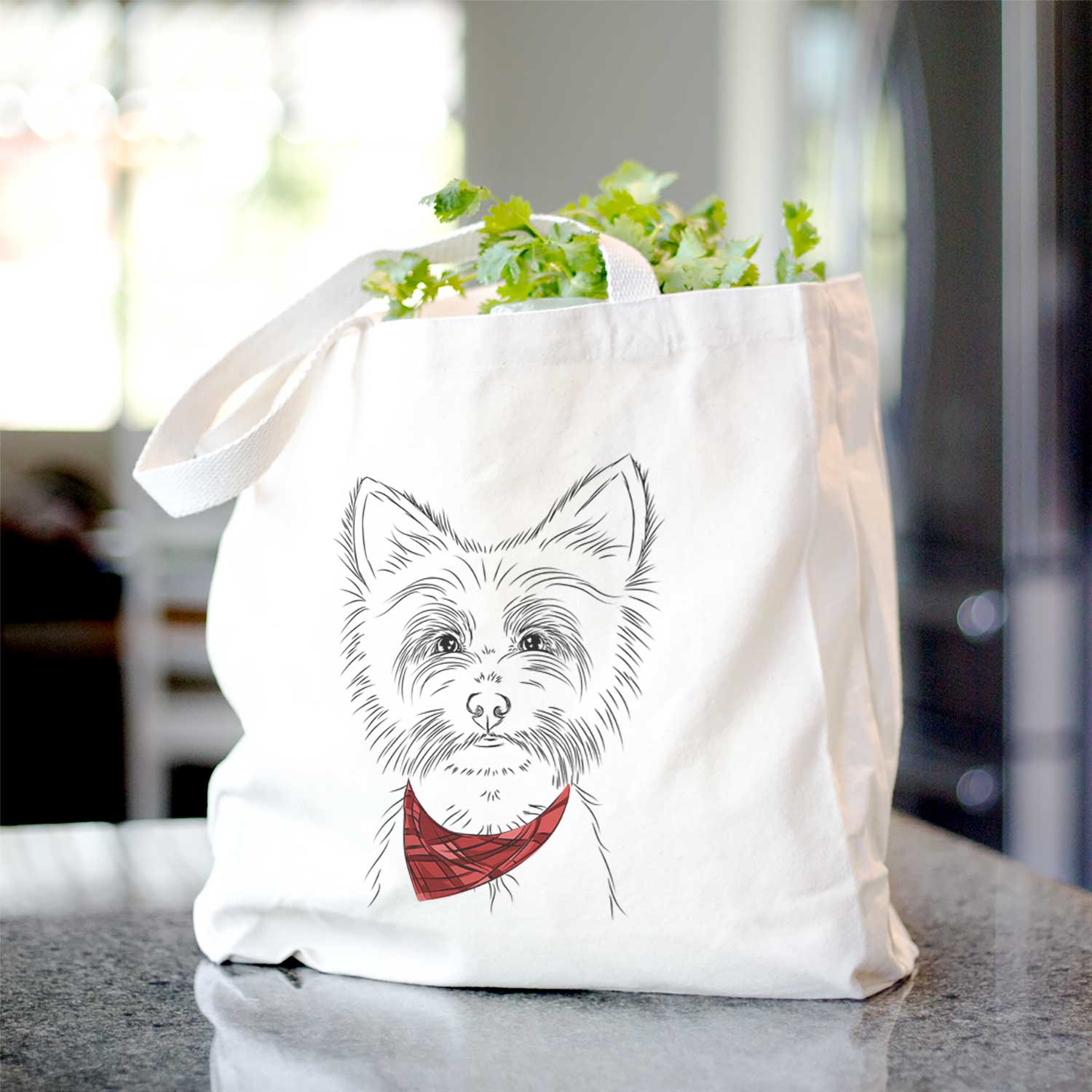 Farva the Yorkshire Terrier - Tote Bag