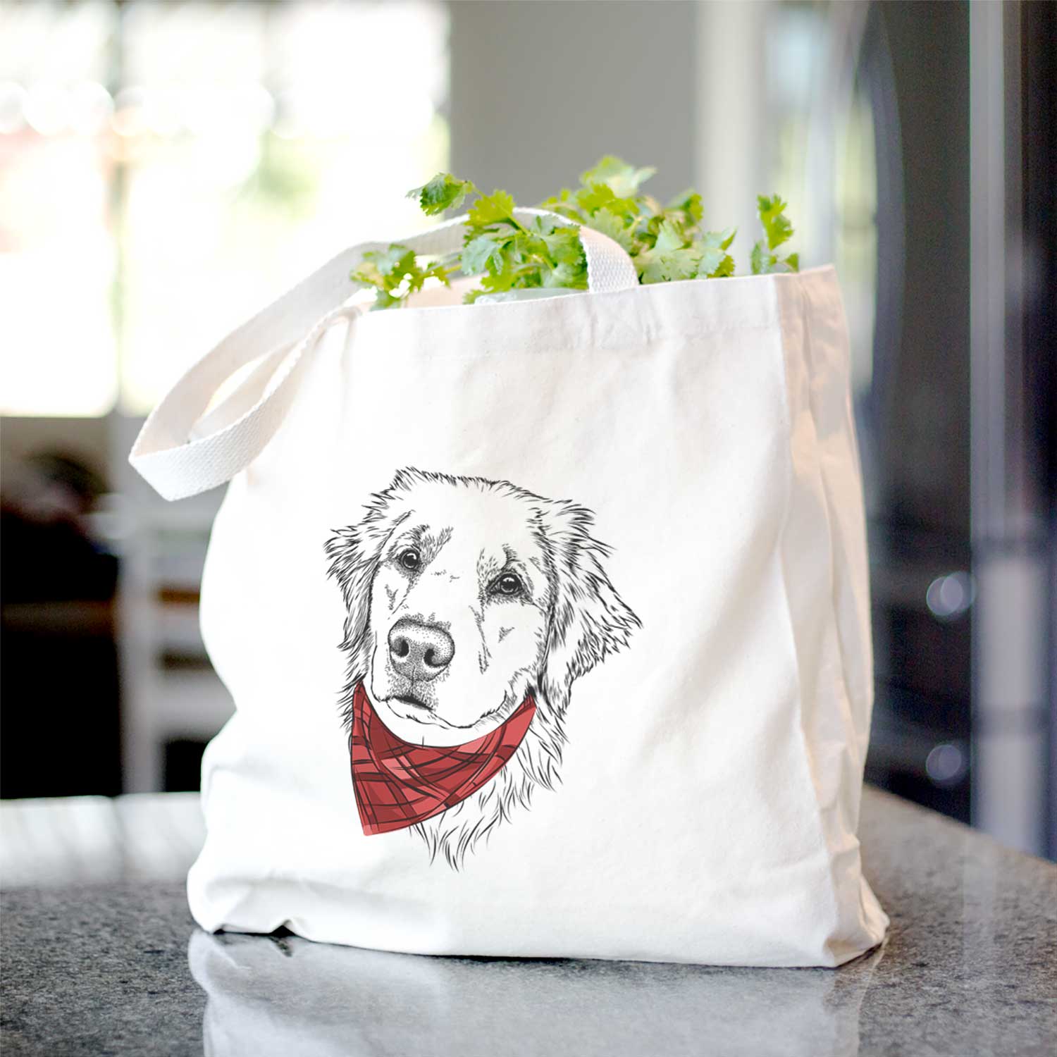 Fiona the Golden Retreiver - Tote Bag