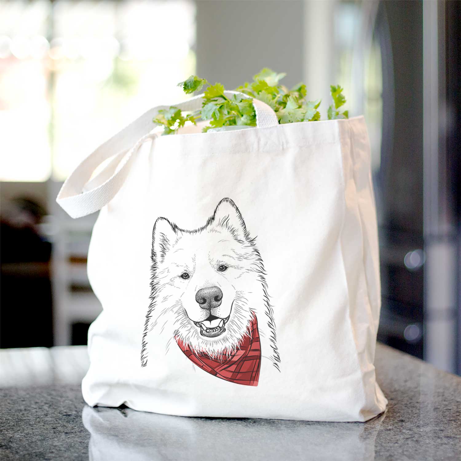 Foster the Samoyed - Tote Bag