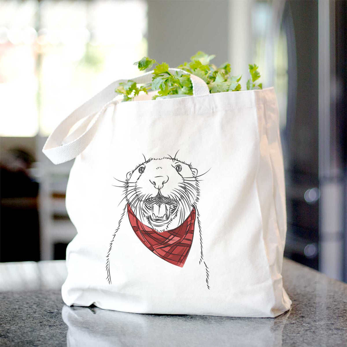 Jasper the River Otter - Tote Bag
