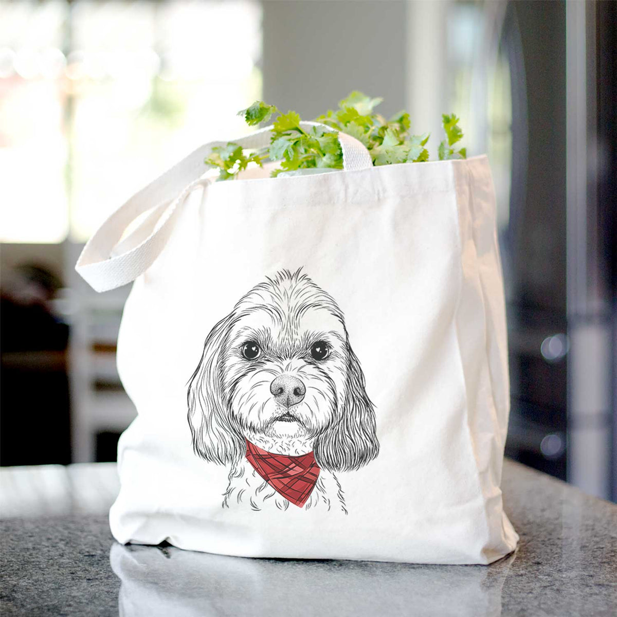Jasper Diggins the Cavapoo - Tote Bag