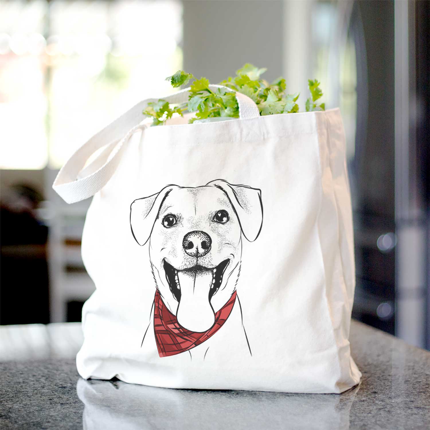 Lily Estelle the Mixed Breed - Tote Bag