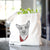 Luna the Shepherd Mix - Tote Bag