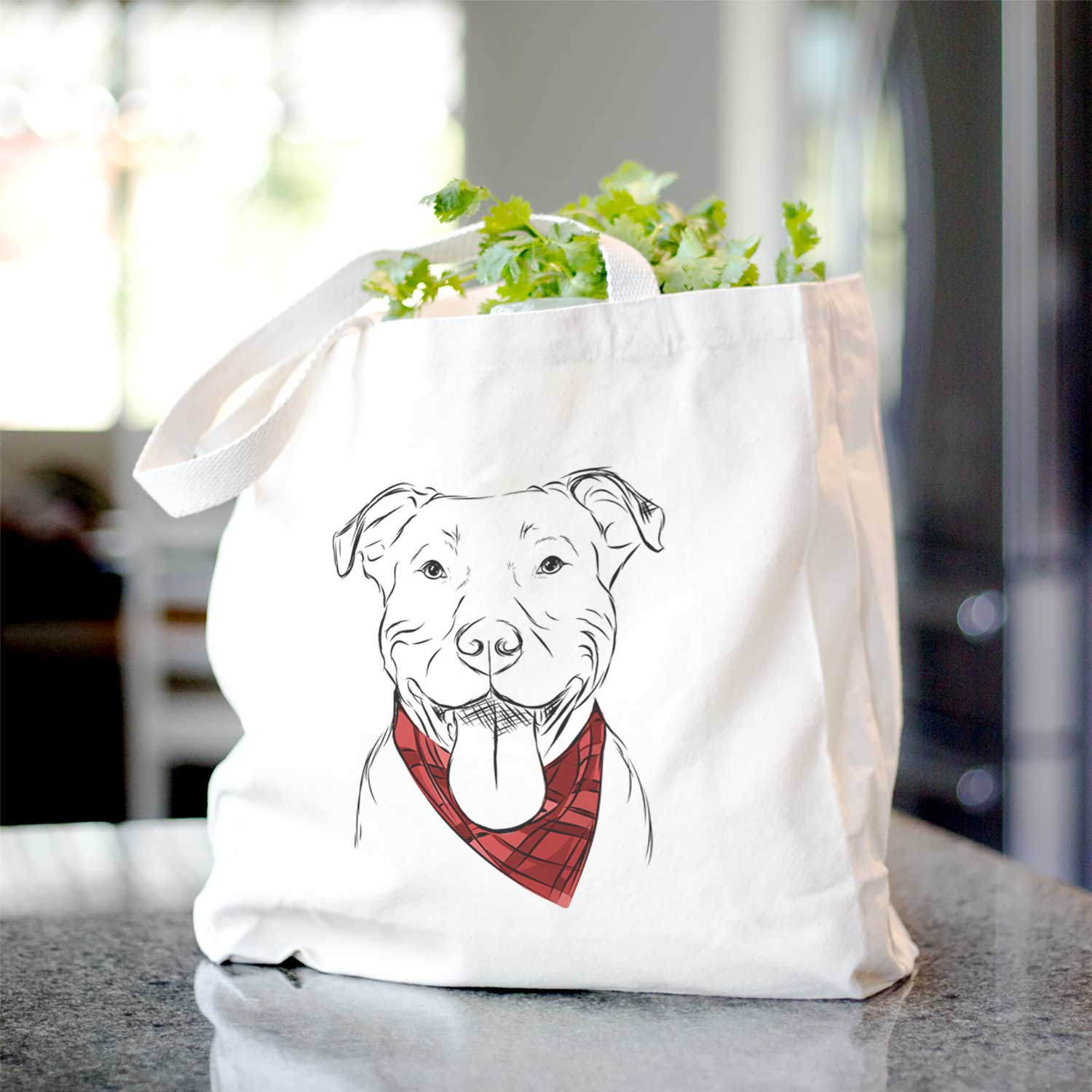 Major the Pitbull - Tote Bag