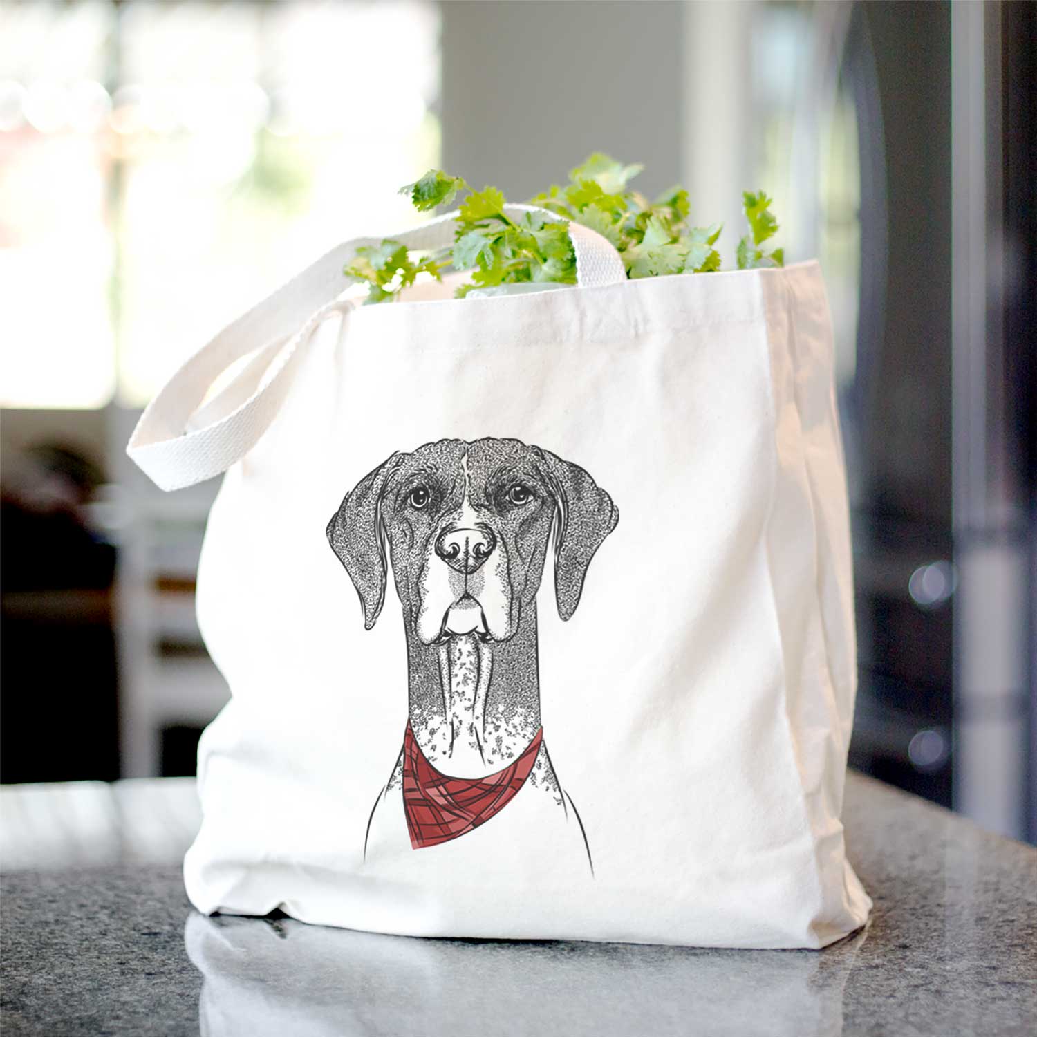 Mattis the German Shorthaired Pointer - Tote Bag