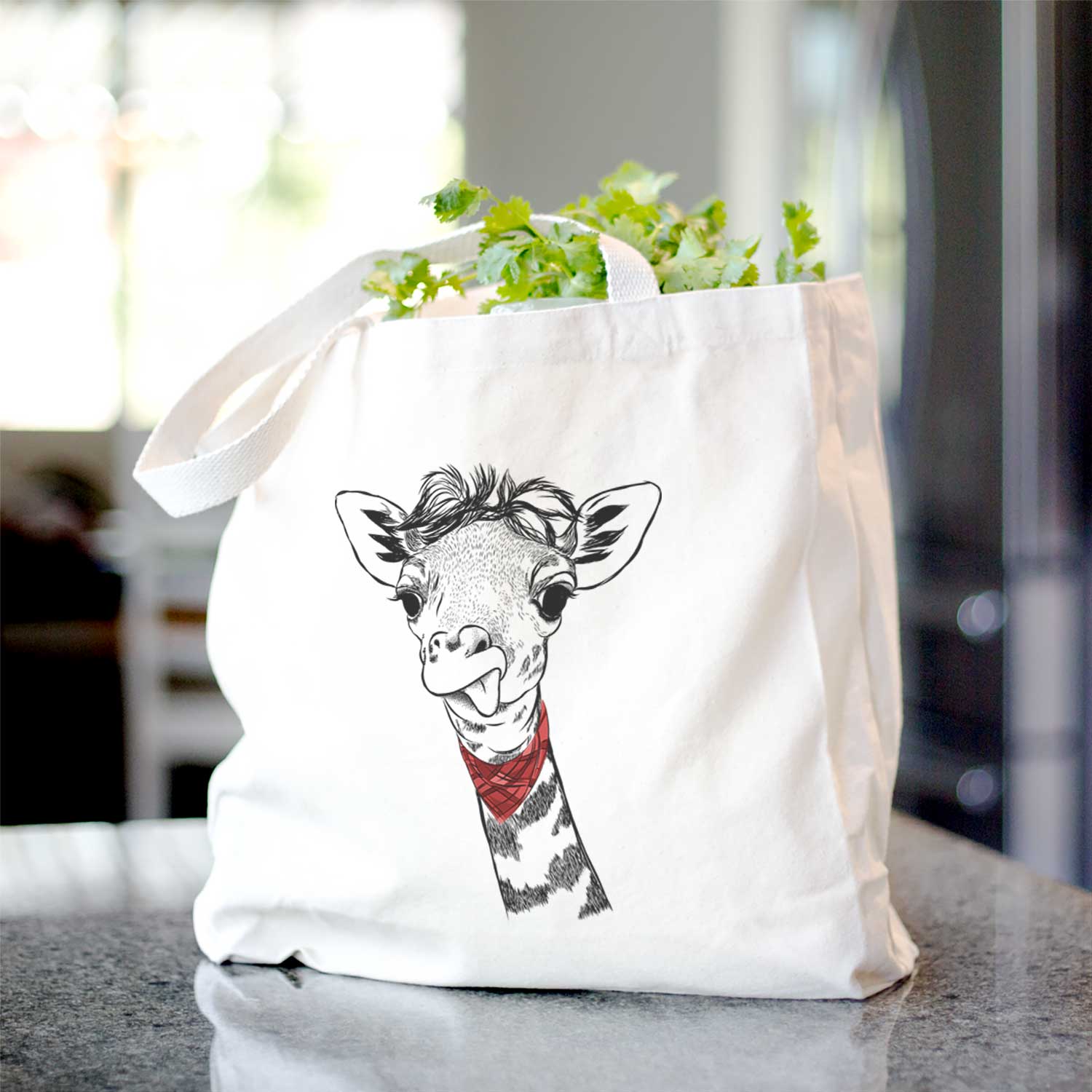 Mel the Giraffe - Tote Bag