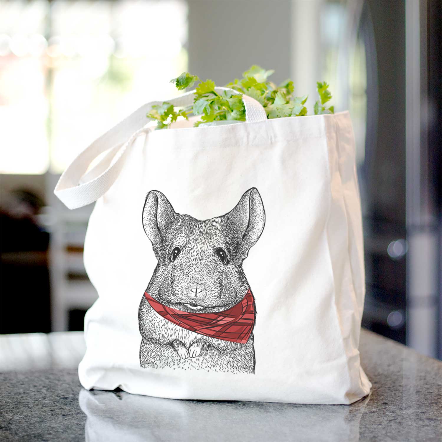 Mojo the Chinchilla - Tote Bag