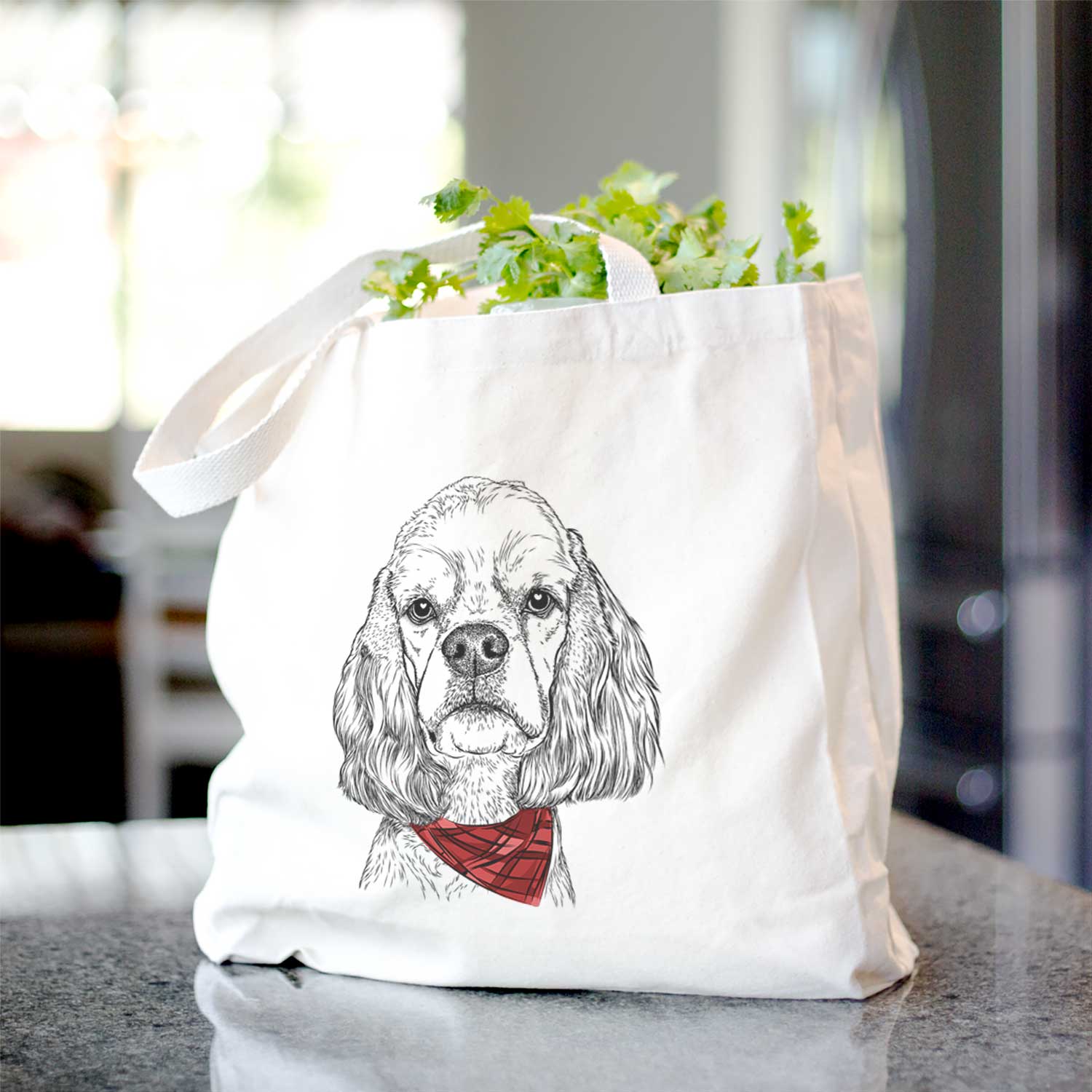 Oakley the American Cocker Spaniel - Tote Bag