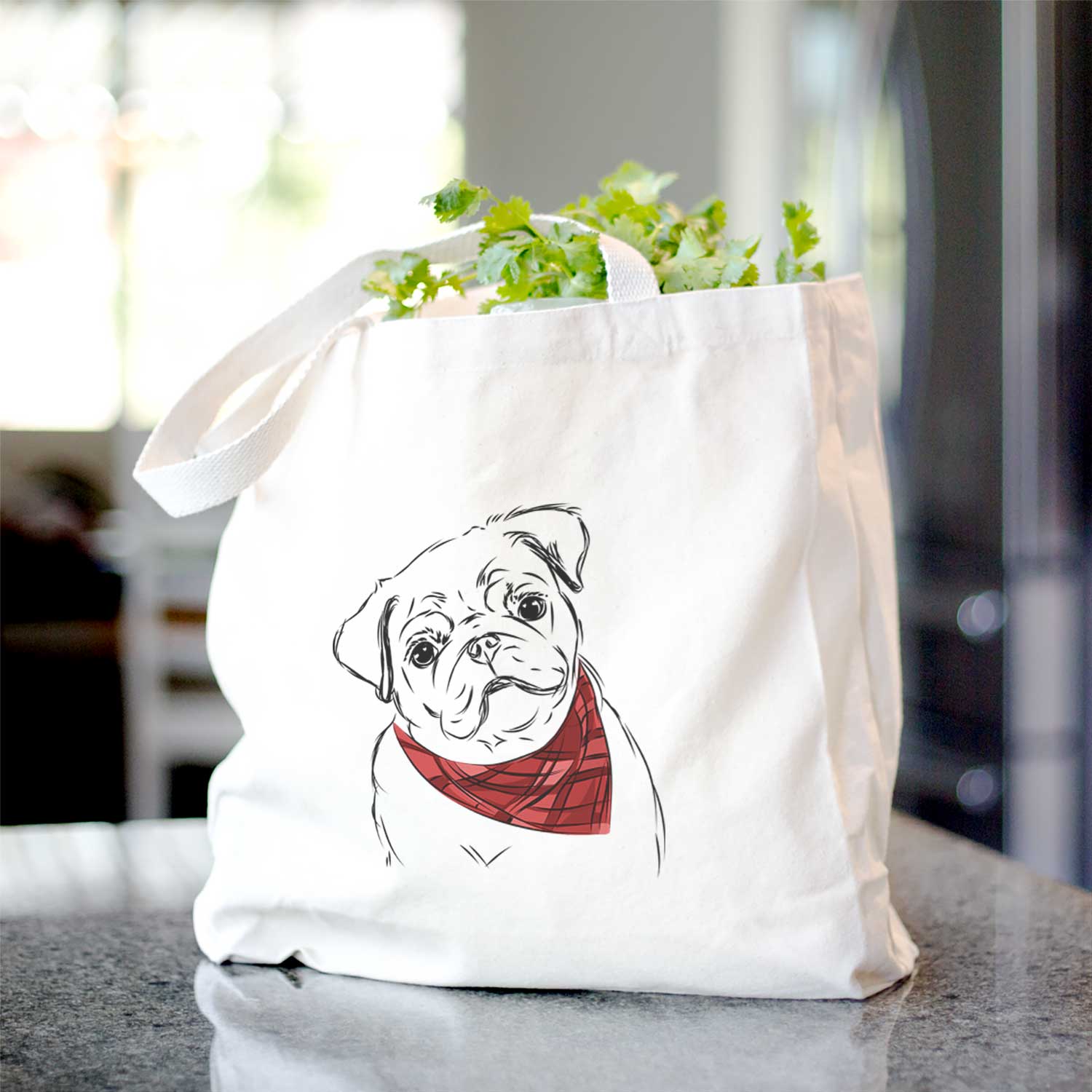 Otis the Pug - Tote Bag