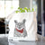 Ozwald the Grey Horned Owl - Tote Bag