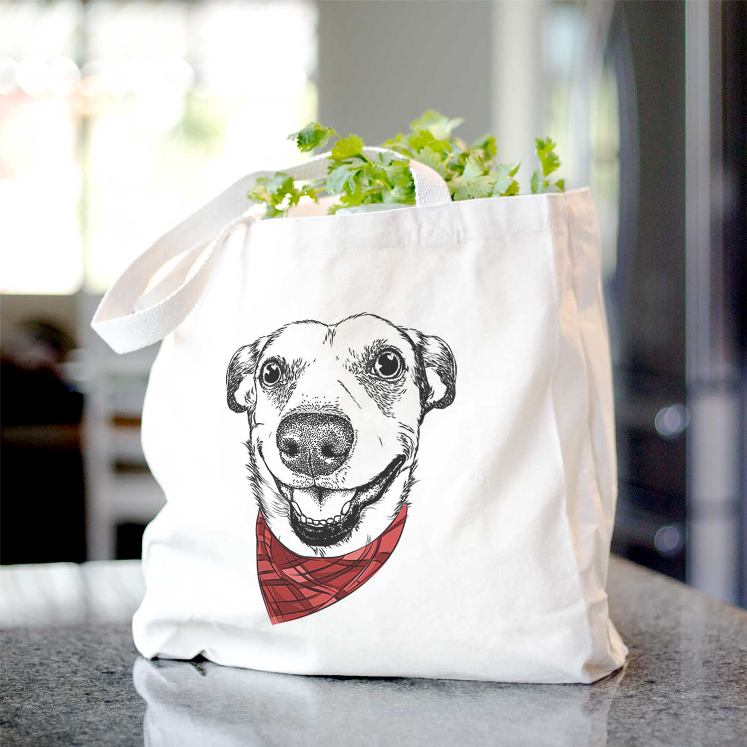 Petrah the Staffy Mix - Tote Bag