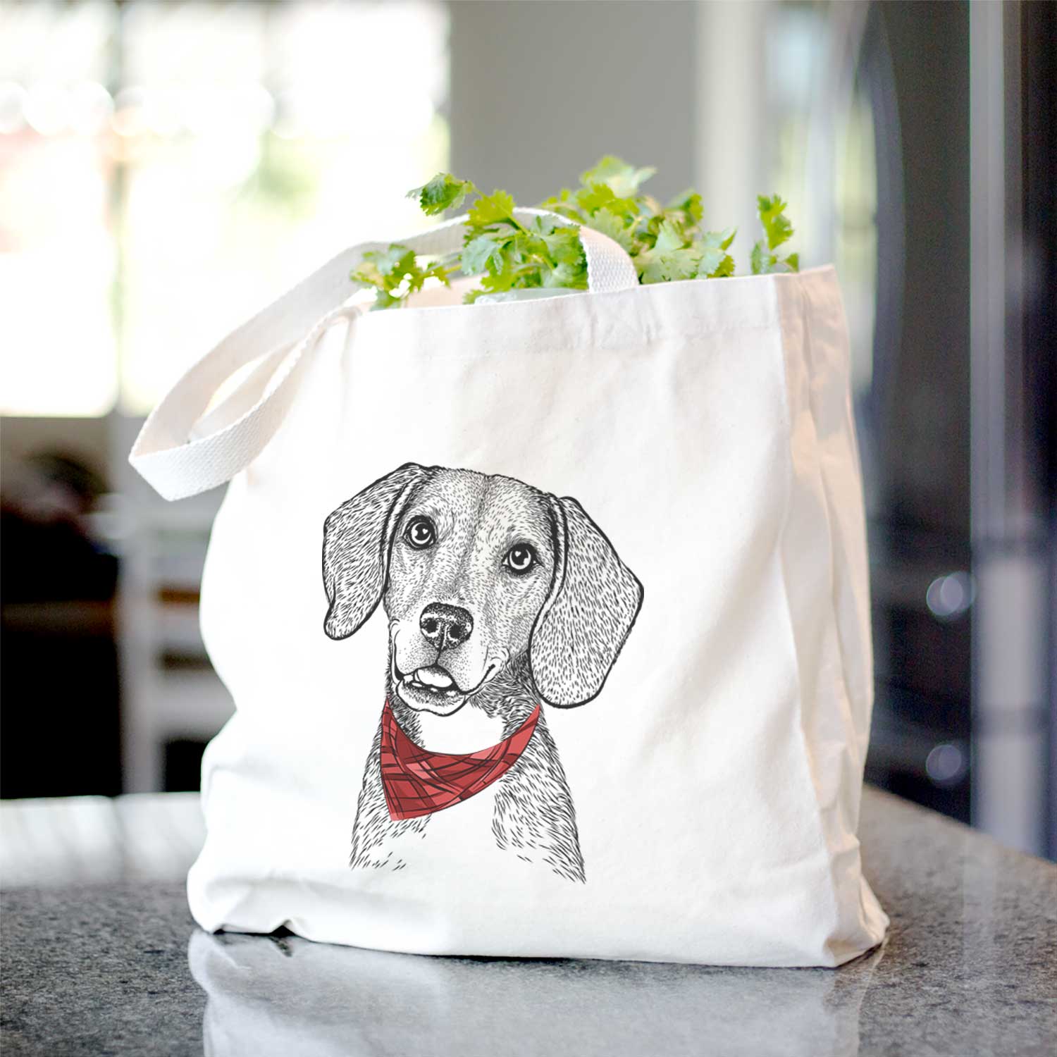 Pig the Beagle Mix - Tote Bag