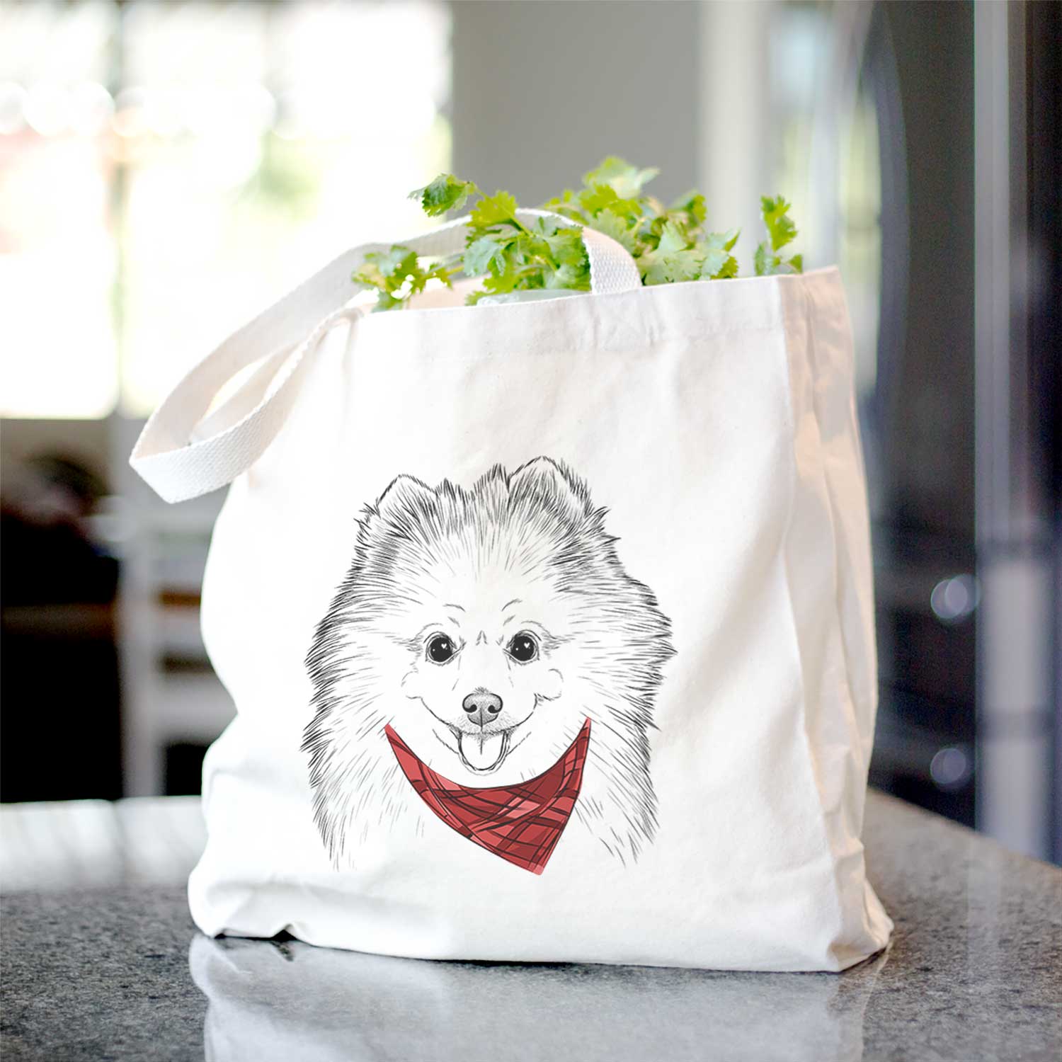 Piper Jo the Pomeranian - Tote Bag