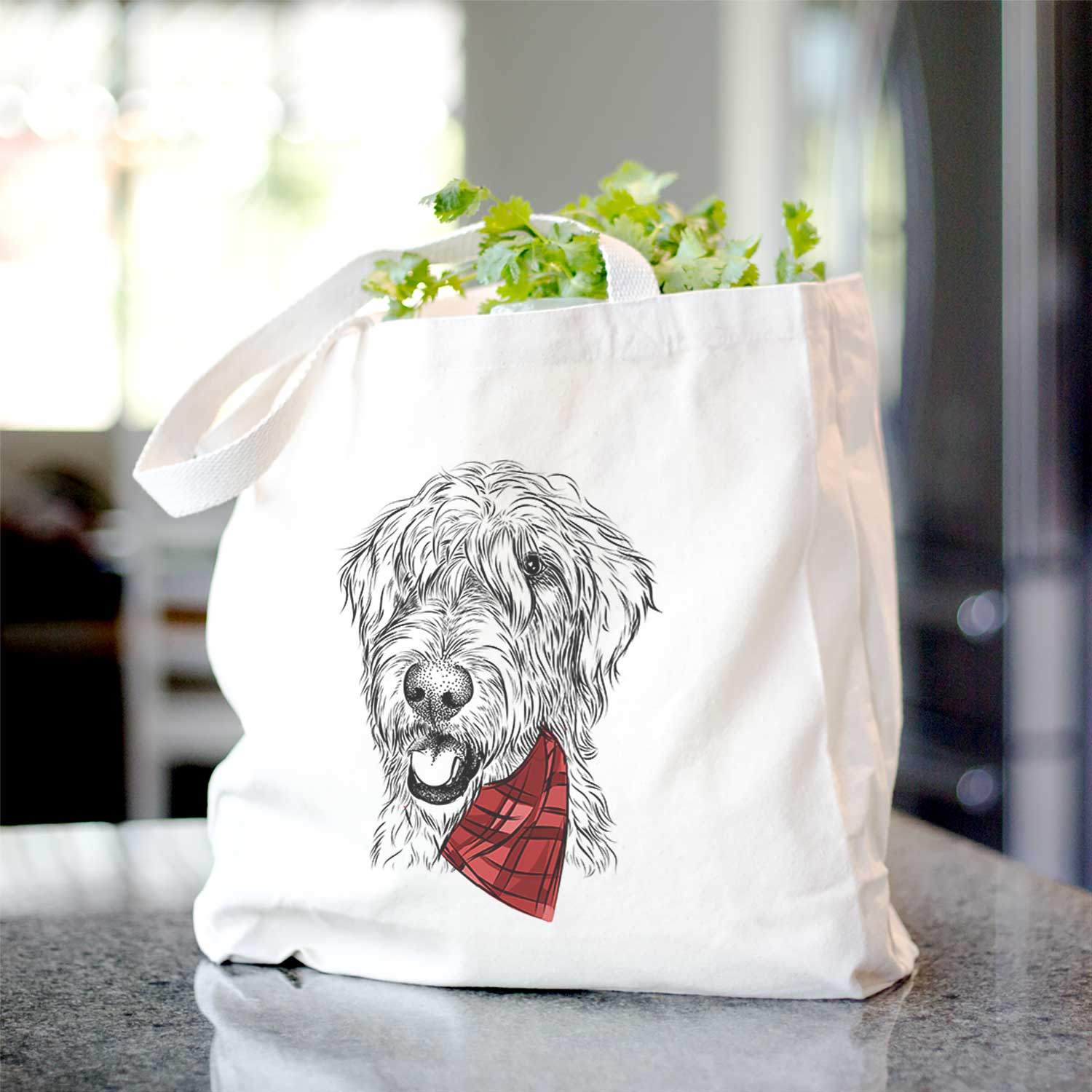 Ragnar the Irish Wolfhound - Tote Bag