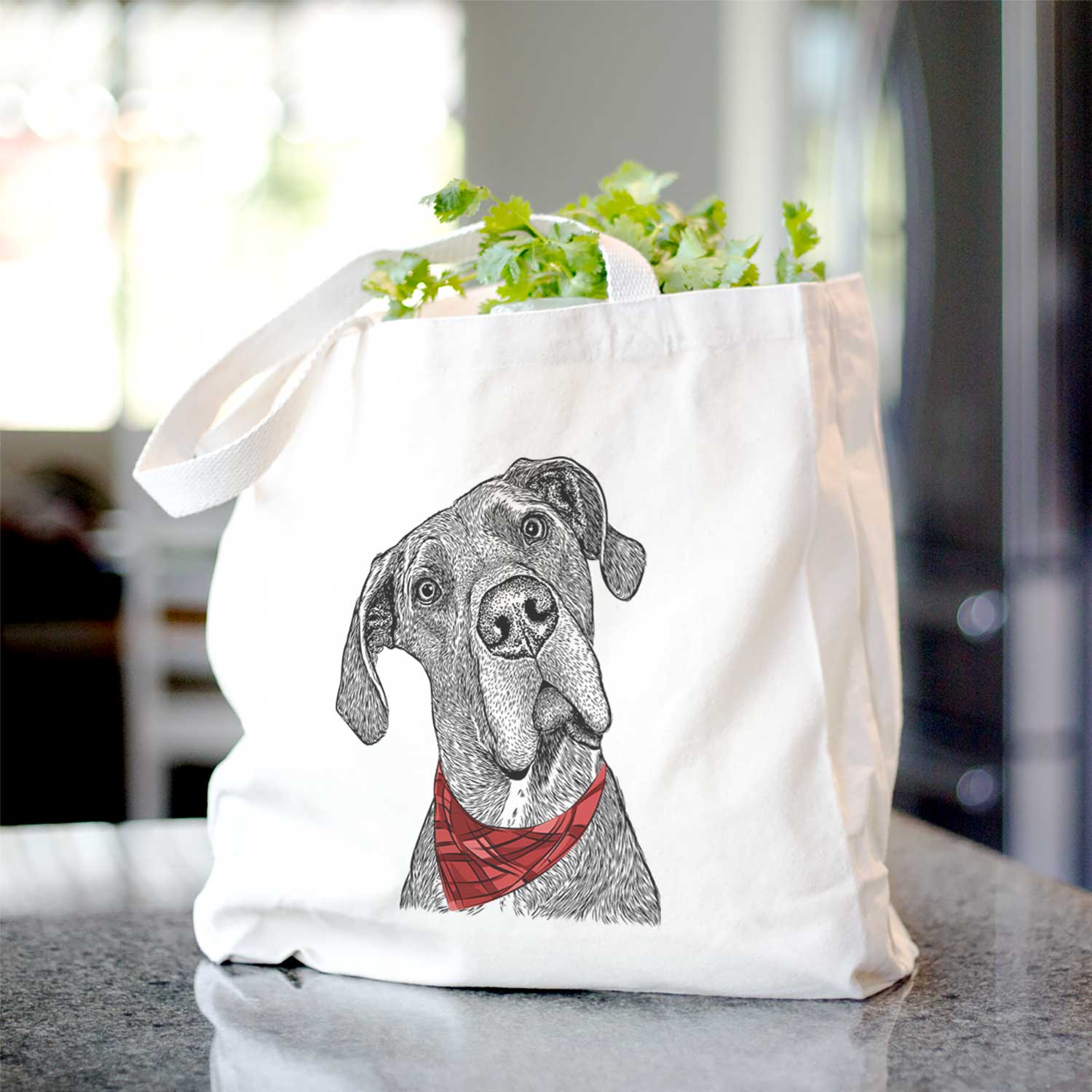 River the Great Dane - Tote Bag