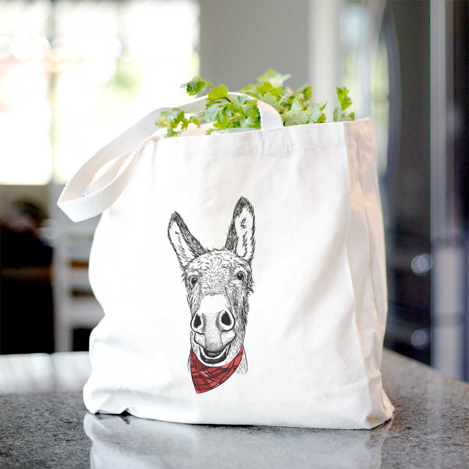 Samule the Donkey - Tote Bag