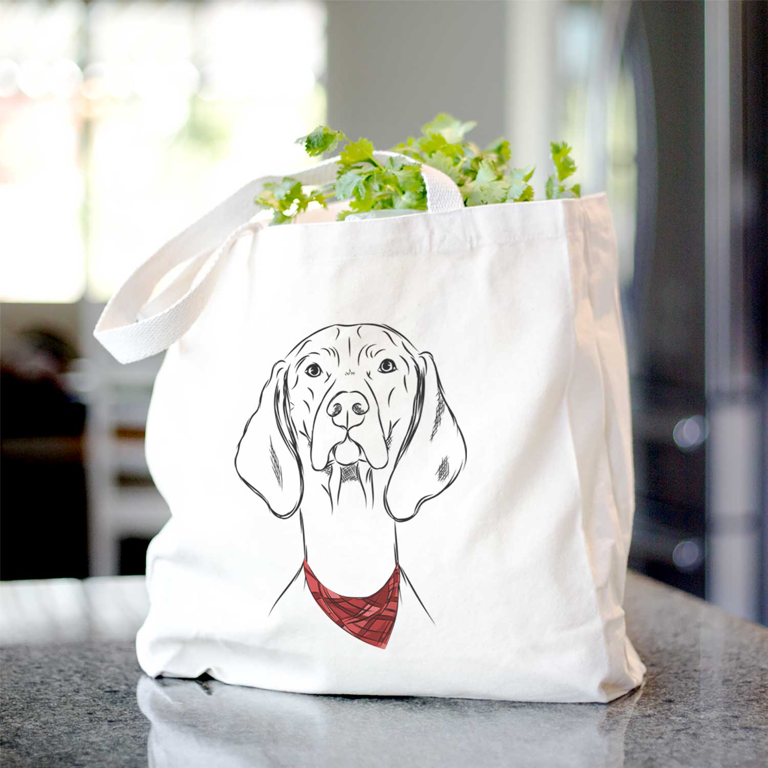 Sawyer the Vizsla - Tote Bag