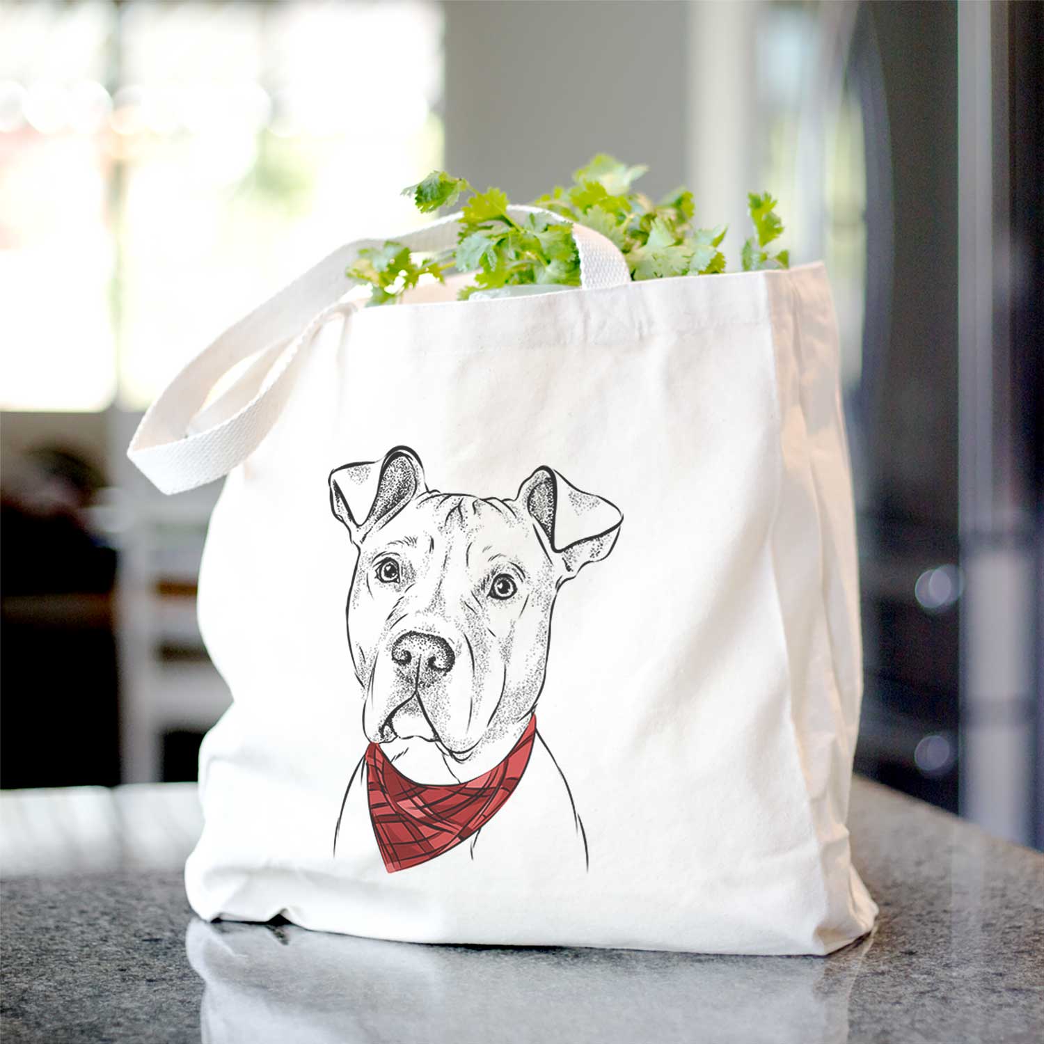 Scraps the AmStaff Mix - Tote Bag