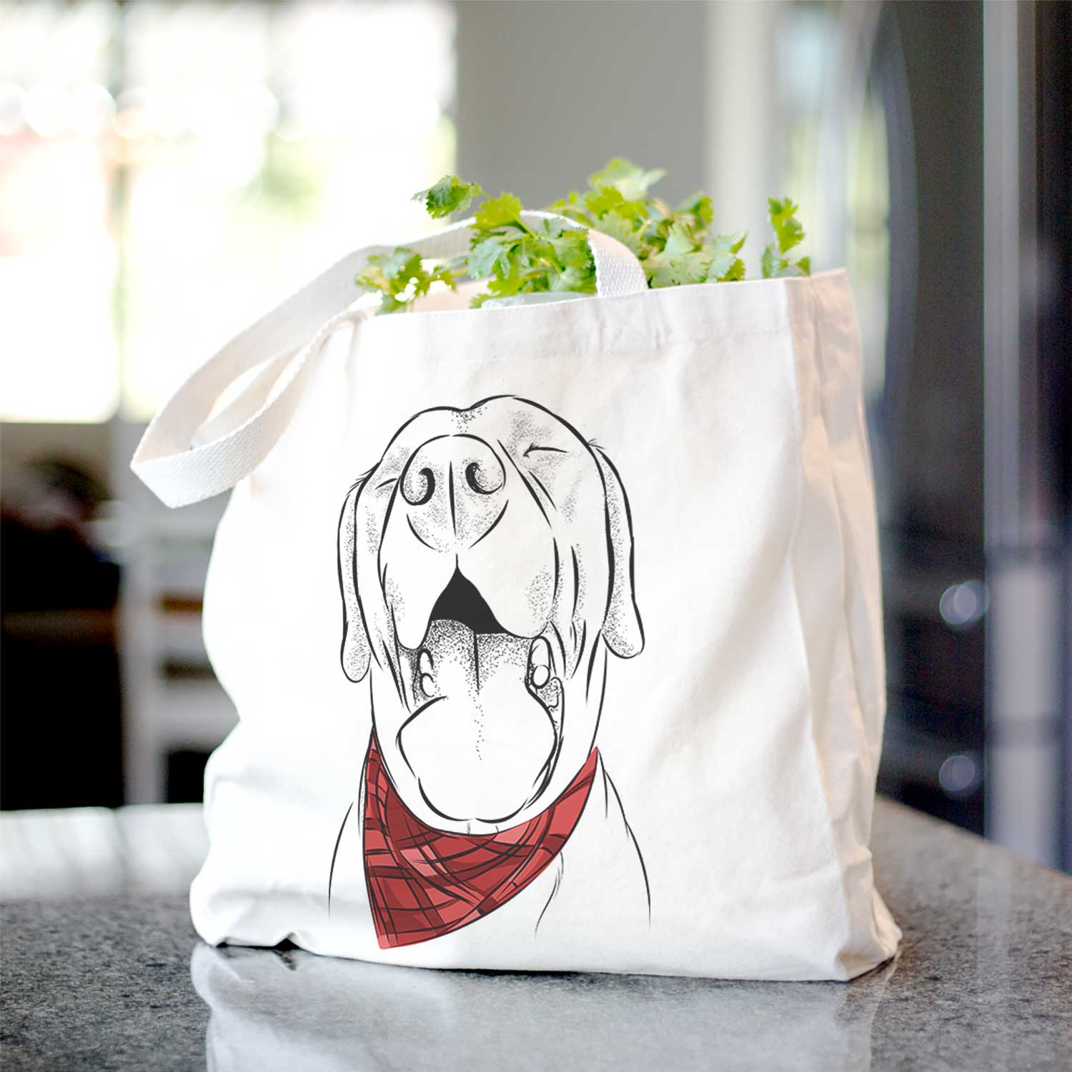 Silly Lilly the Labrador Retriever - Tote Bag