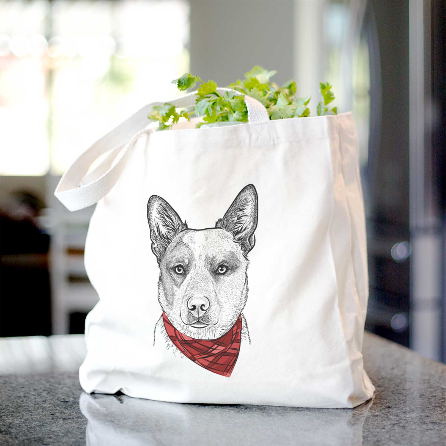 Snap the Australian Cattle Dog - Tote Bag