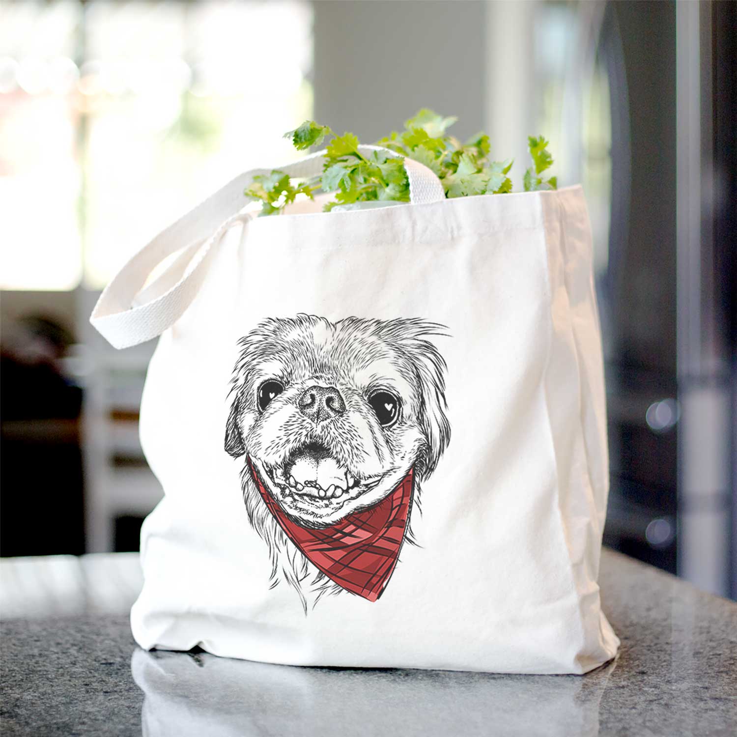 Wally the Pekingese - Tote Bag