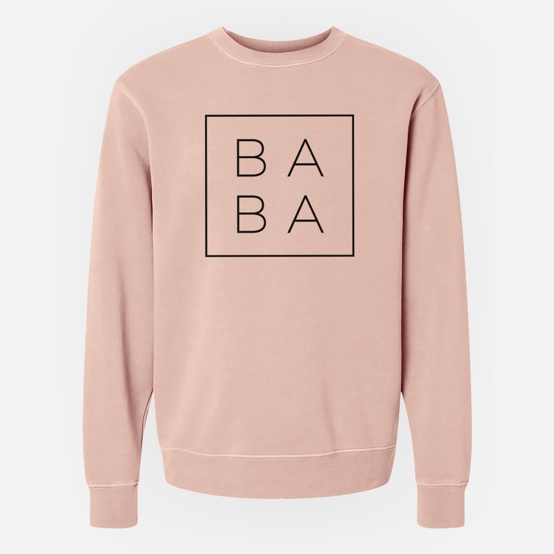 Baba Boxed - Unisex Pigment Dyed Crew Sweatshirt