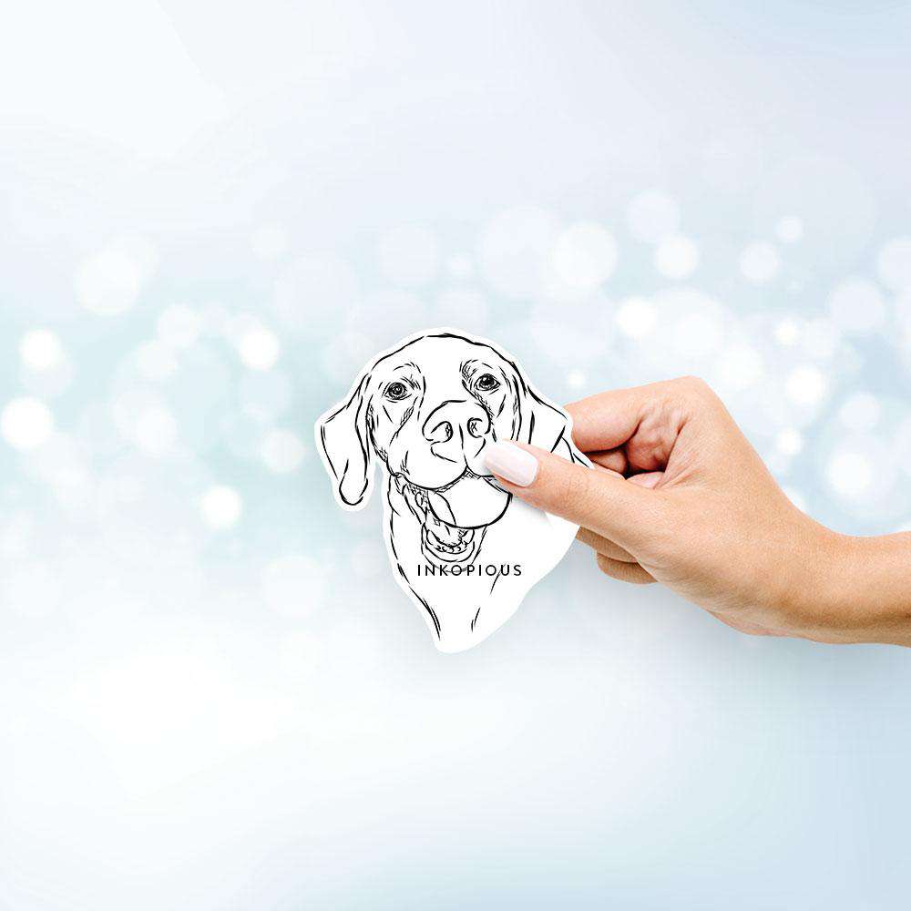 Bailey the Labrador Retriever - Decal Sticker