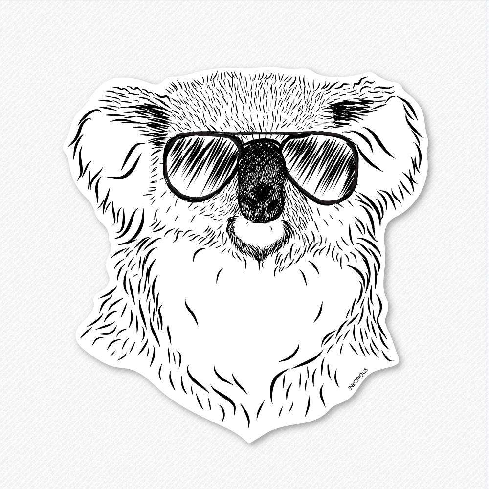 Bentley the Koala - Decal Sticker