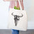 Bison Skull - Tote