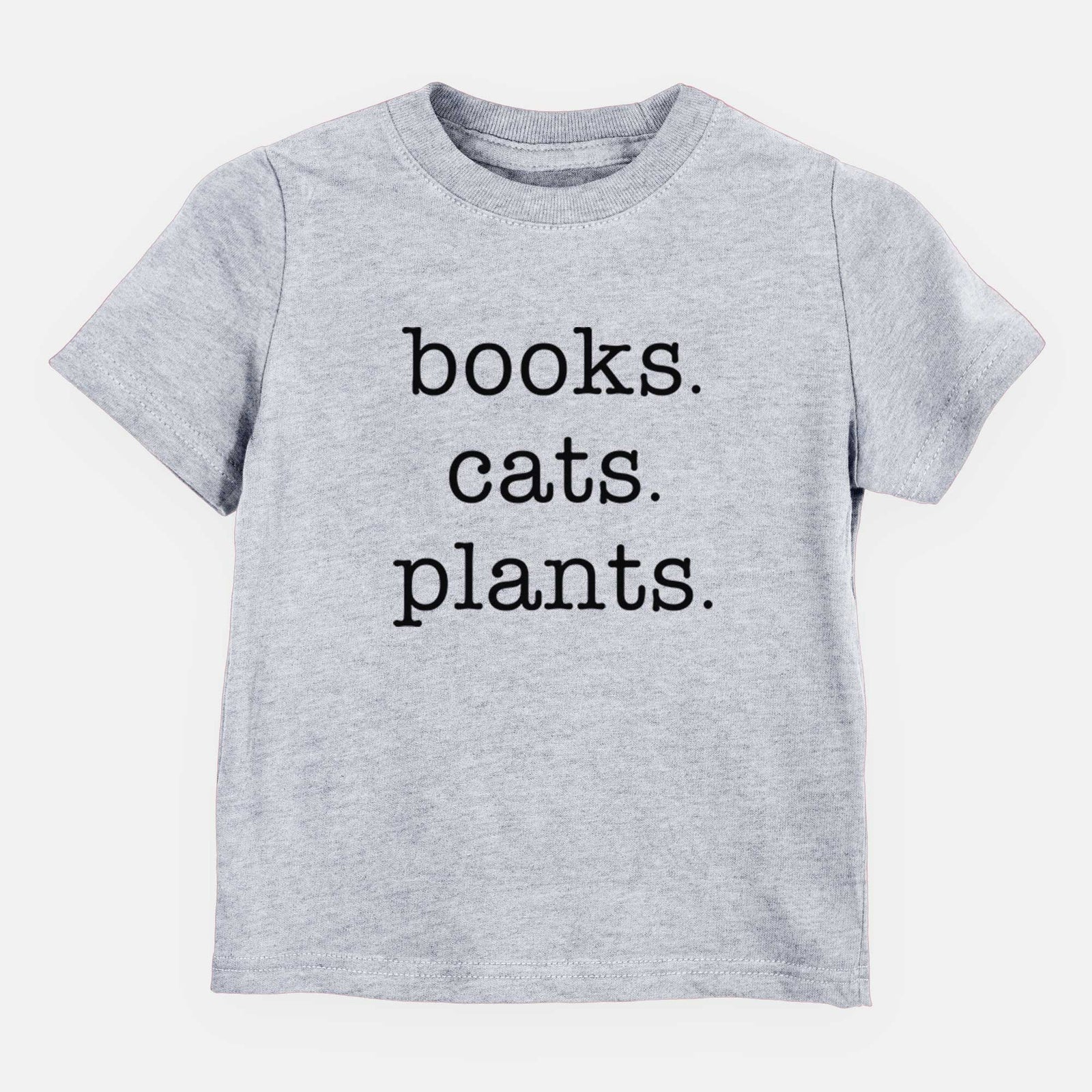 books. cats. plants. - Kids/Youth/Toddler Shirt