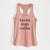 books. dogs. coffee. - Women's Racerback Tanktop