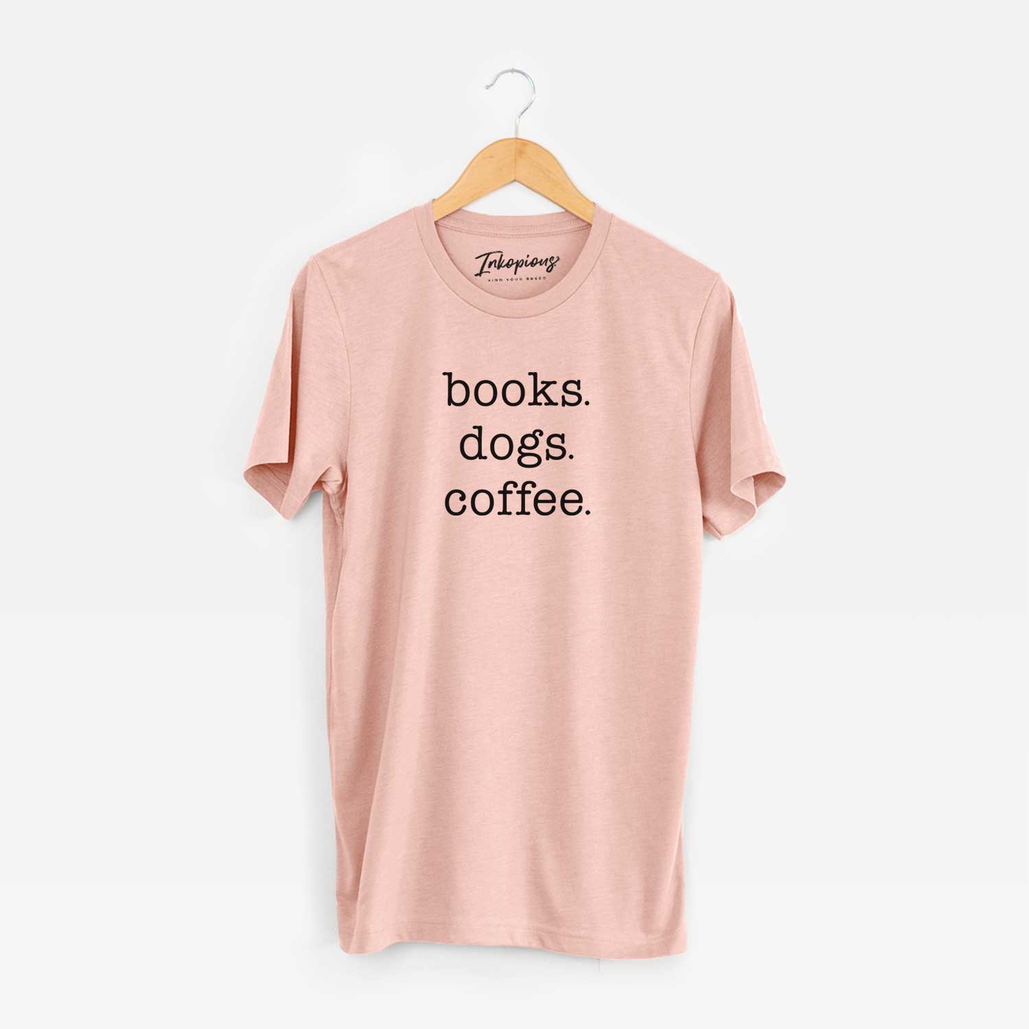 books. dogs. coffee. - Unisex Crewneck