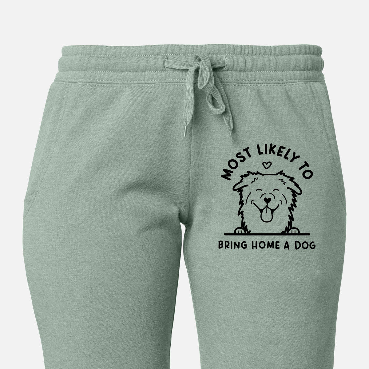 Most Likely to Bring Home a Dog - Aussie - Women&#39;s Cali Wave Joggers