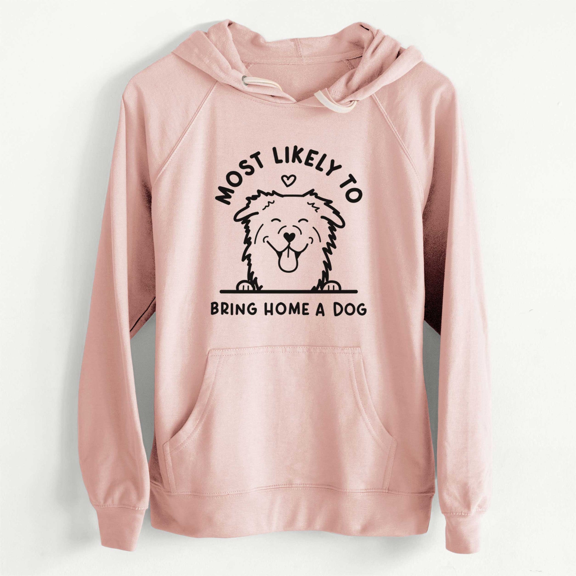 Most Likely to Bring Home a Dog - Aussie - Unisex Loopback Terry Hoodie