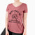 Most Likely to Bring Home a Dog - Beagle - Women's V-neck Shirt