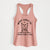 Most Likely to Bring Home a Dog - Border Collie - Women's Racerback Tanktop