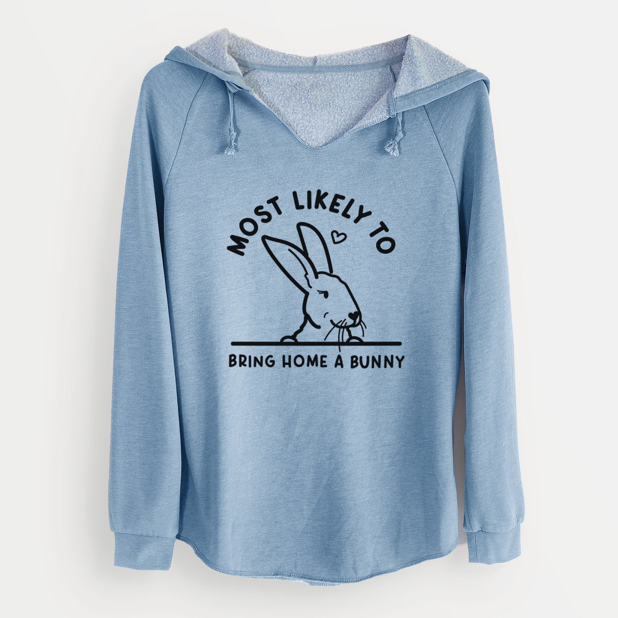 Most Likely to Bring Home a Bunny - Cali Wave Hooded Sweatshirt