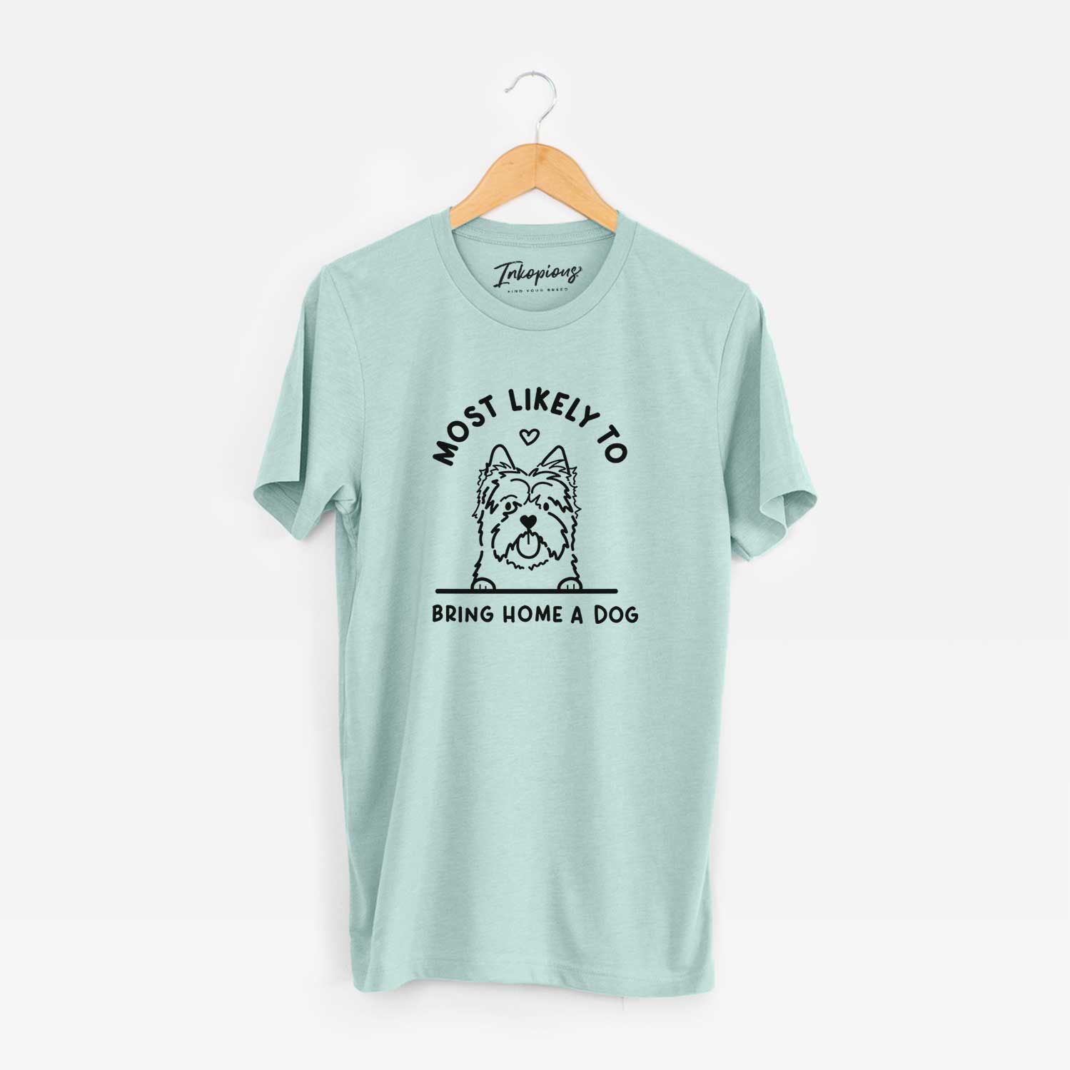 Most Likely to Bring Home a Dog - Cairn Terrier - Unisex Crewneck