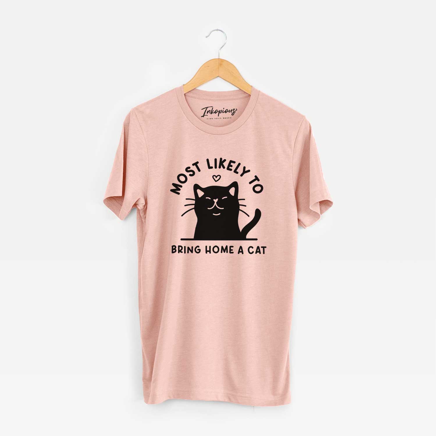 Most Likely to Bring Home a Cat - Black - Unisex Crewneck