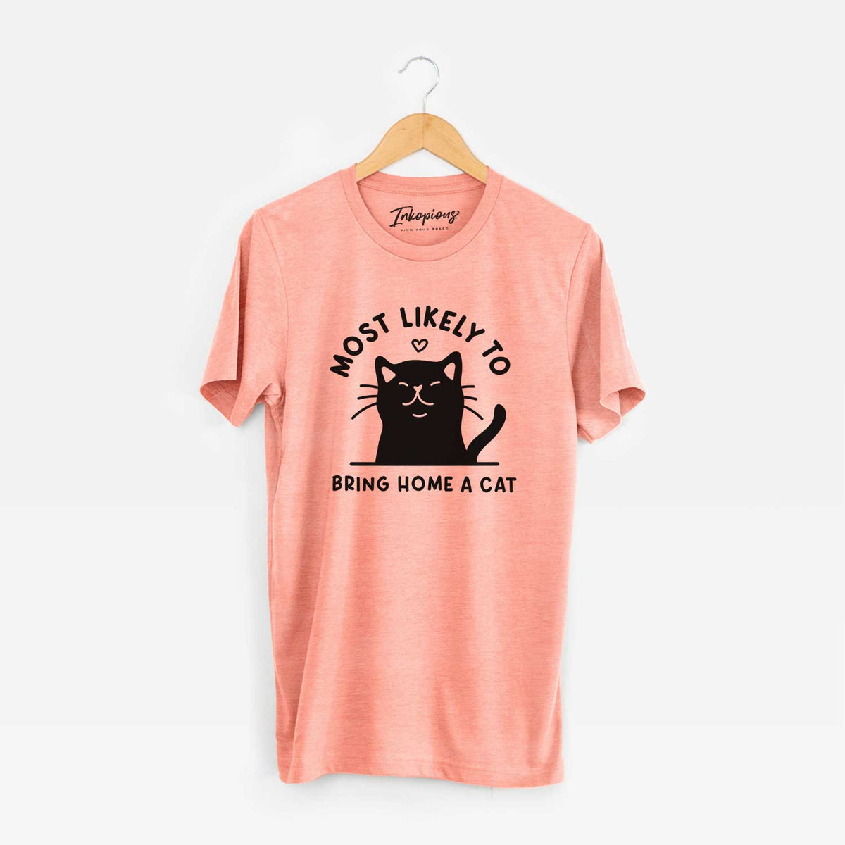 Most Likely to Bring Home a Cat - Black - Unisex Crewneck