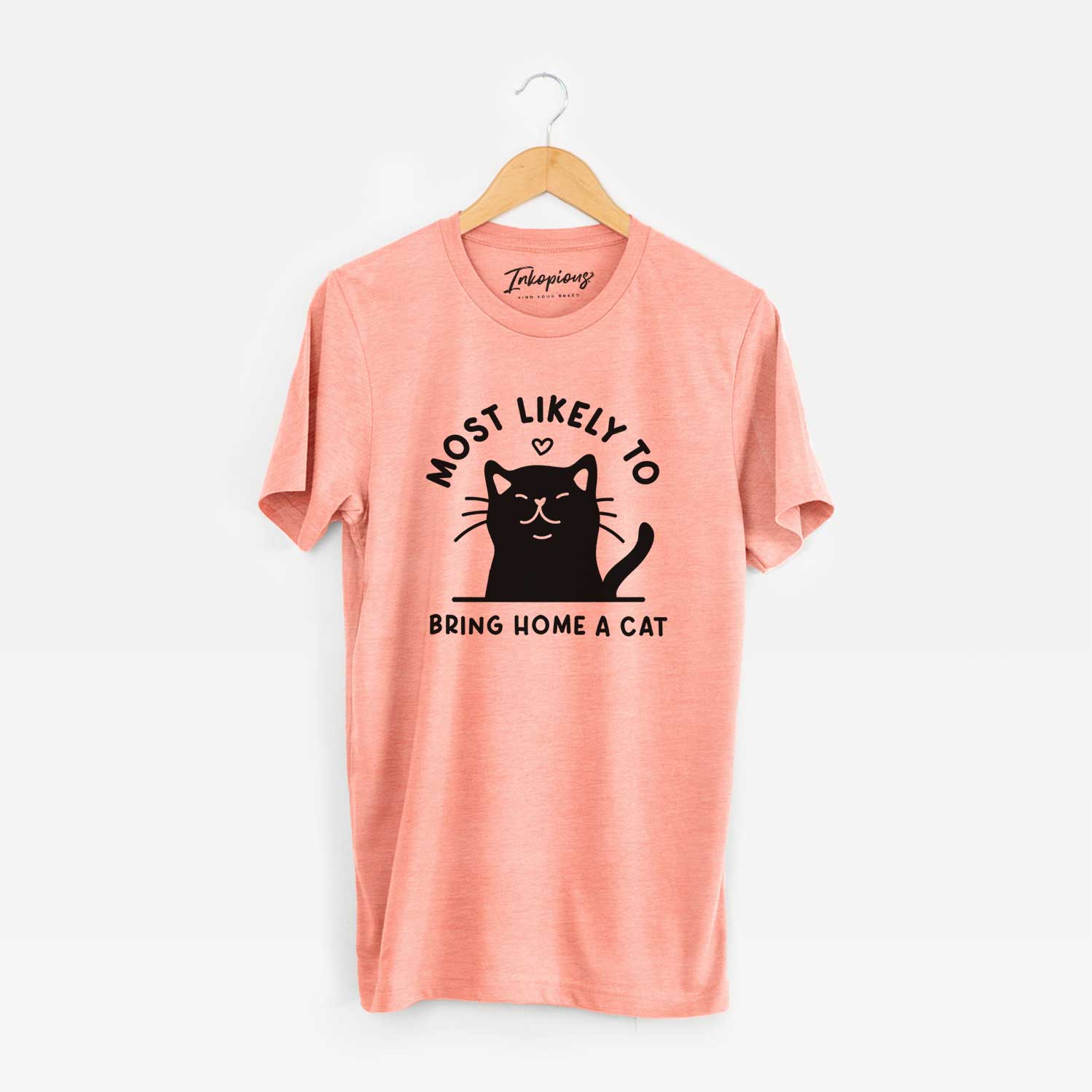 Most Likely to Bring Home a Cat - Black - Unisex Crewneck