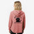 Most Likely to Bring Home a Cat - Black - Women's Cali Wave Zip-Up Sweatshirt