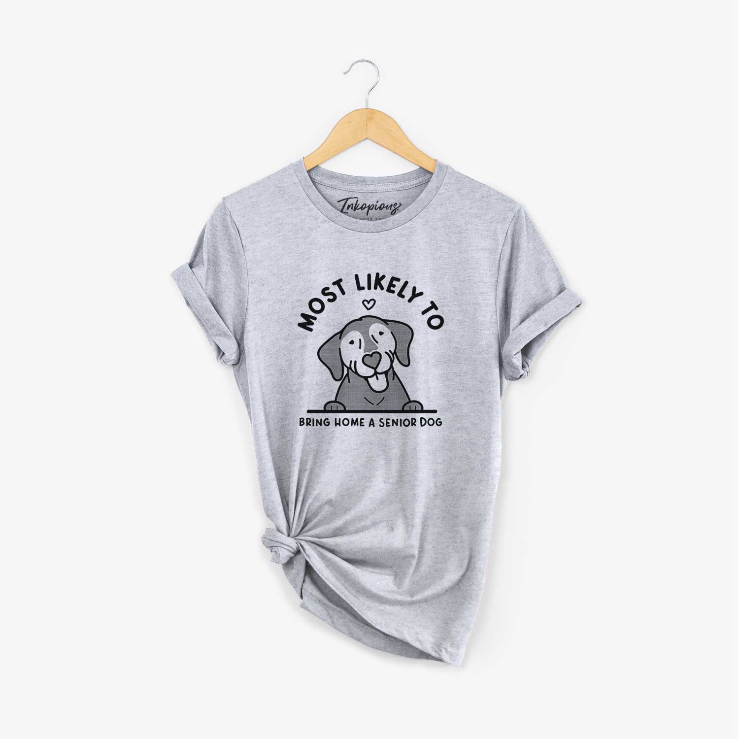 Most Likely to Bring Home a Senior Dog - Unisex Crewneck